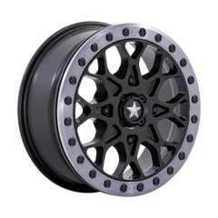 PORTAL UTV BEADLOCK - SATIN BLACK W/ GRAY TINT RING
