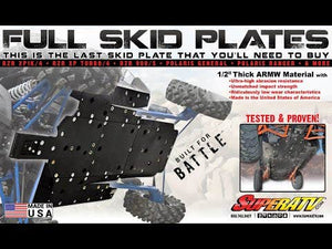 Polaris General 4 Full Skid Plate