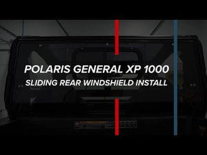 Polaris General 1000 Sliding Rear Windshield