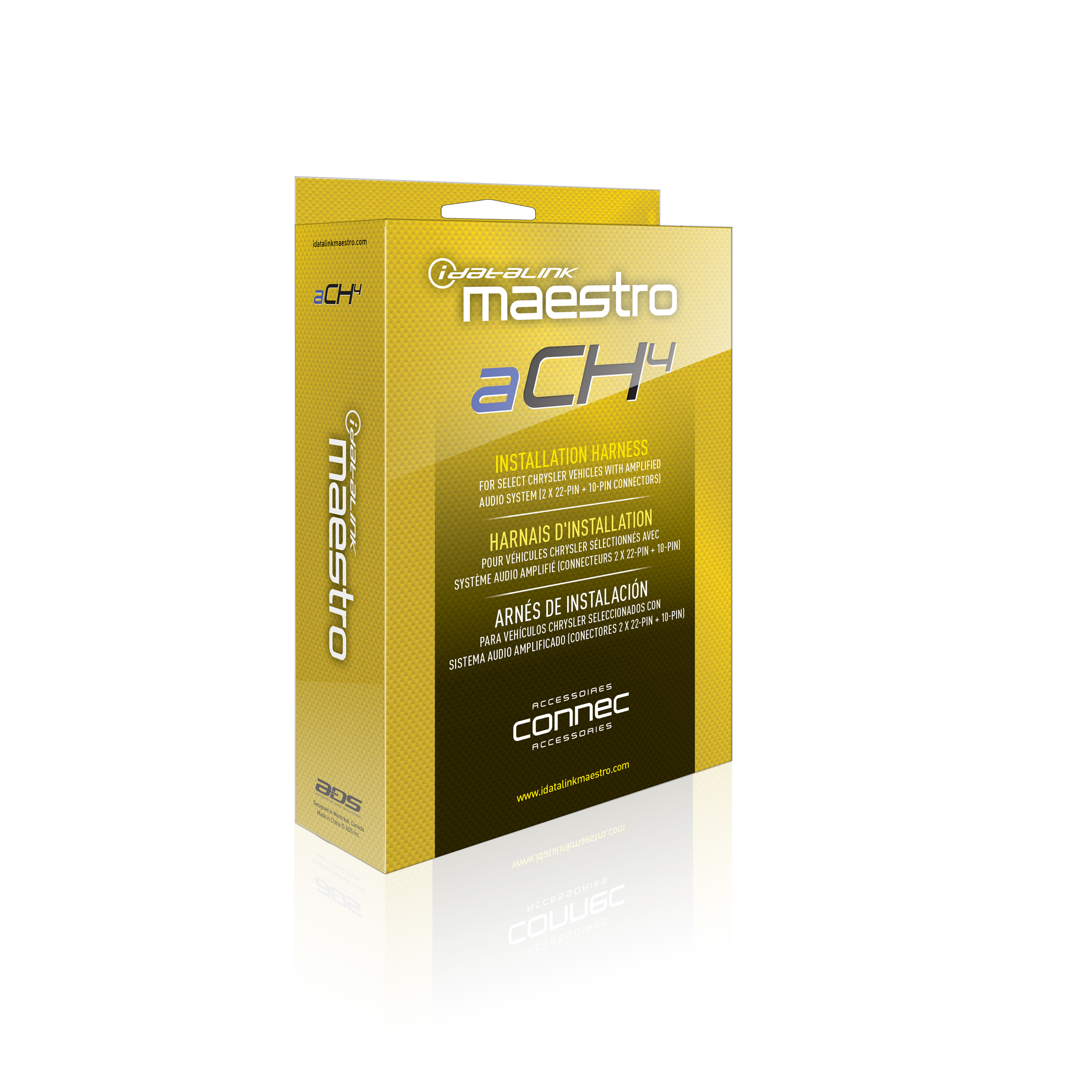 DSR1 Amp Replacement T-Harness for Select Chrysler Vehicles