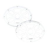 HXM69FWW - 6.5" Flush Mount Speaker Grills - White (Pair)