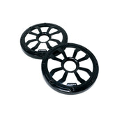 HXMF Series 8" Flush Mount Speaker Grills - Black (Pair) - HXM8FBB