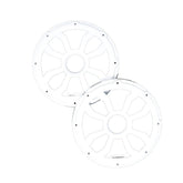 HXM8FWW -8" Flush Mount Speaker Grills, Pair (White)
