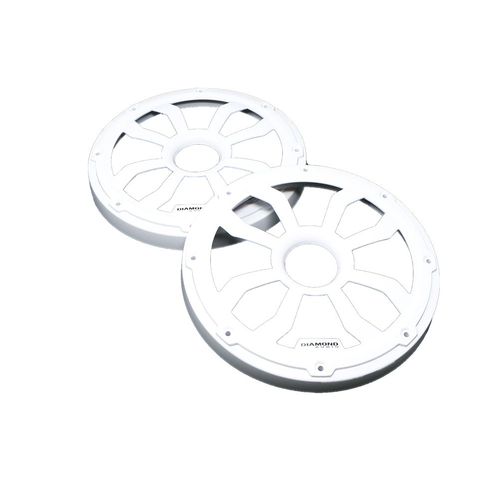 HXM65FWW - 6.5" Flush Mount Speaker Grills - Pair (White)