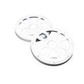 HXM8FWW -8" Flush Mount Speaker Grills, Pair (White)