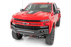 LED Light Kit | Ditch Mount | 2" Black Pair | White DRL | Chevy Silverado 1500 (19-26)
