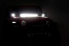 LED Light Kit | Cowl Mount | 2" Spectrum Pair | Jeep Gladiator JT/Wrangler JL (18-26)