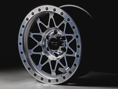 Rough Country 78 Series Wheel | Simulated Beadlock | Full Machine | 17x8.5 | 6x5.5 | +0mm