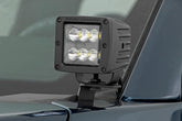 LED Light Kit | Ditch Mount | 2" Black Pair | Flood | Ford F-150 (15-26)/F-150 Lightning (22-26)