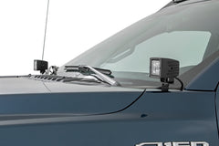 LED Light Kit | Ditch Mount | 2" Black Pair | Flood | Ford F-150 (15-26)/F-150 Lightning (22-26)