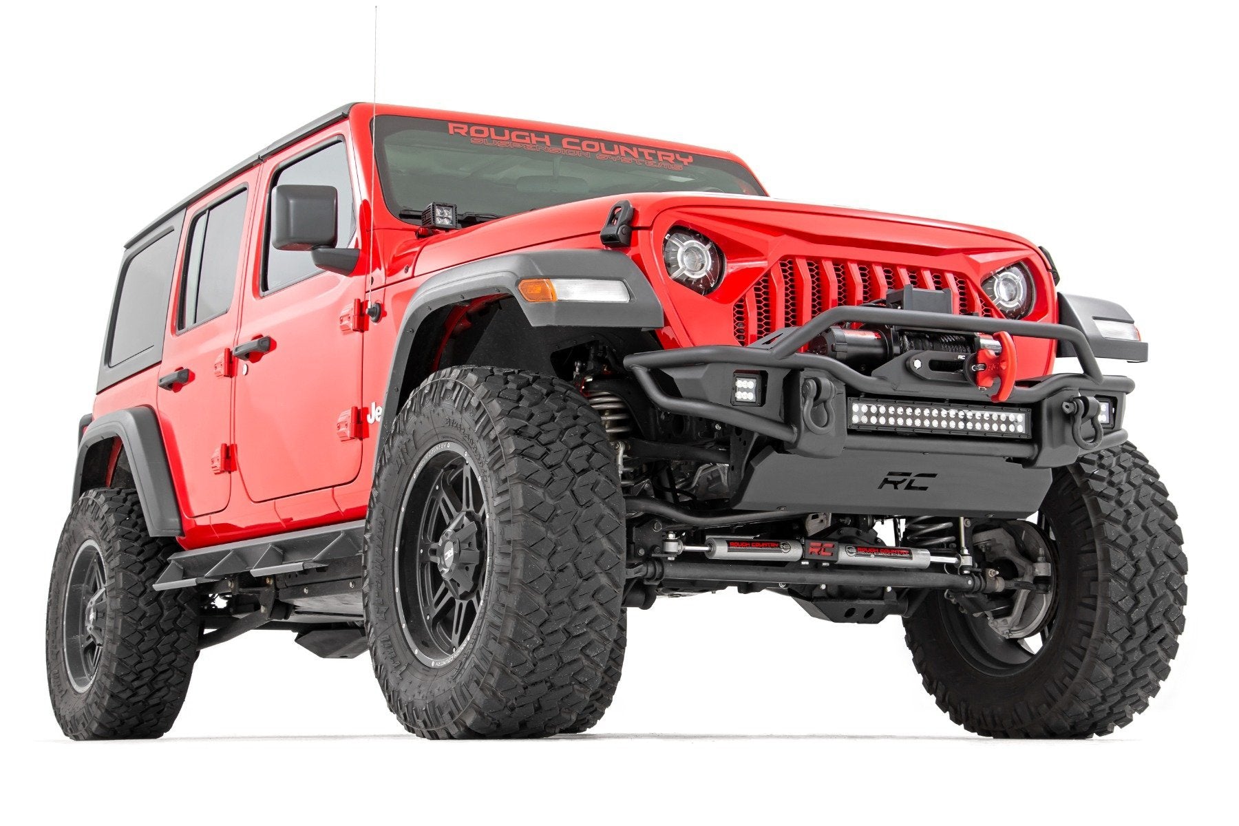 3.5 Inch lift Kit | C/A Drop | FR D/S | M1R | Jeep Wrangler Unlimited (24-26)