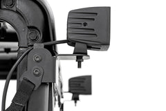 LED Light Kit | Rear Mount | 2" Black Pair | Flood | Polaris Ranger XP 1000