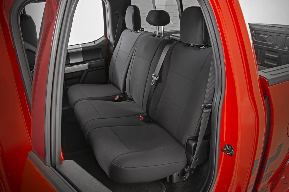Seat Covers | FR Bench and RR Bench | Ford F-150/Lightning/F-250/F-350 (15-26)