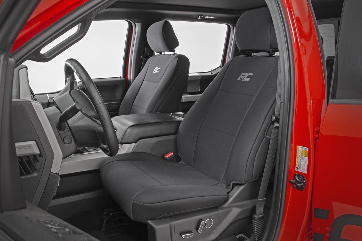 Seat Covers | Front Bucket Seats | Ford F-150/Lightning/F-250/F-350 (15-26)