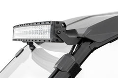 LED Light Kit | Front Mount | 40" Black Dual Row | White DRL | Honda Talon 1000