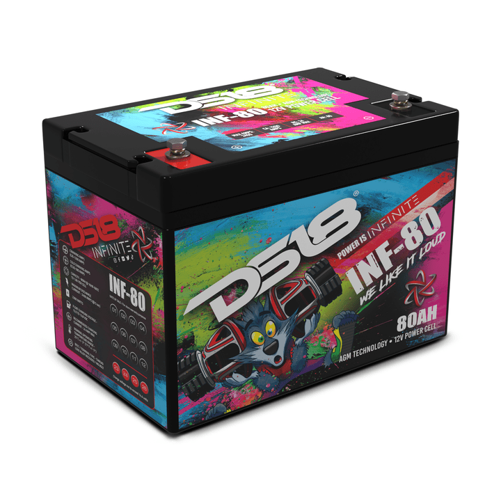 INFINITE 80 AH AGM Power Cell 12 Volt Battery - DS18