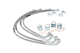 Brake Lines | Stainless | FR & RR | 4-6 Inch Lift | Jeep Wrangler JK/Wrangler Unlimited (07-18)