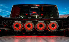 Jeep Gladiator JT Bed-Mounted Speaker Tower Bar | Adjustable Width | 2” Tube | Multi-Speaker Setup (Up to 8) - DS18