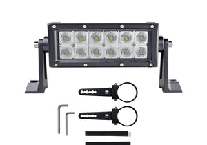 6in. LED Combination Spot / Flood Light Bar with 1.5in. Cage Mount
