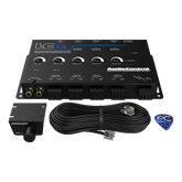 LC8i Black 8-Channel Line Output Converter with Auxiliary Input