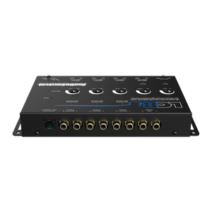 LC8i Black 8-Channel Line Output Converter with Auxiliary Input