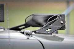LED Light Mount | Hood | 20" | Jeep Wrangler JK/Wrangler Unlimited (07-18)