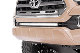 LED Light Kit | Lower Grille Mount | 30" Black Single Row | White DRL | Toyota Tacoma (16-23)
