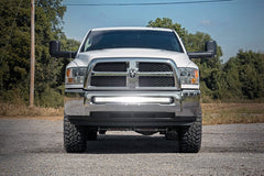 LED Light Kit | Bumper Mount | 40" Black Dual Row | Ram 2500/3500 4WD (11-18)