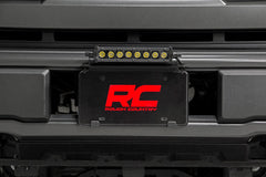8 Inch Black Series LED Light Bar | Single Row | Amber DRL