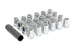 Lug Nut Set | M12x1.25 | 24 Qty | Chrome | Open End