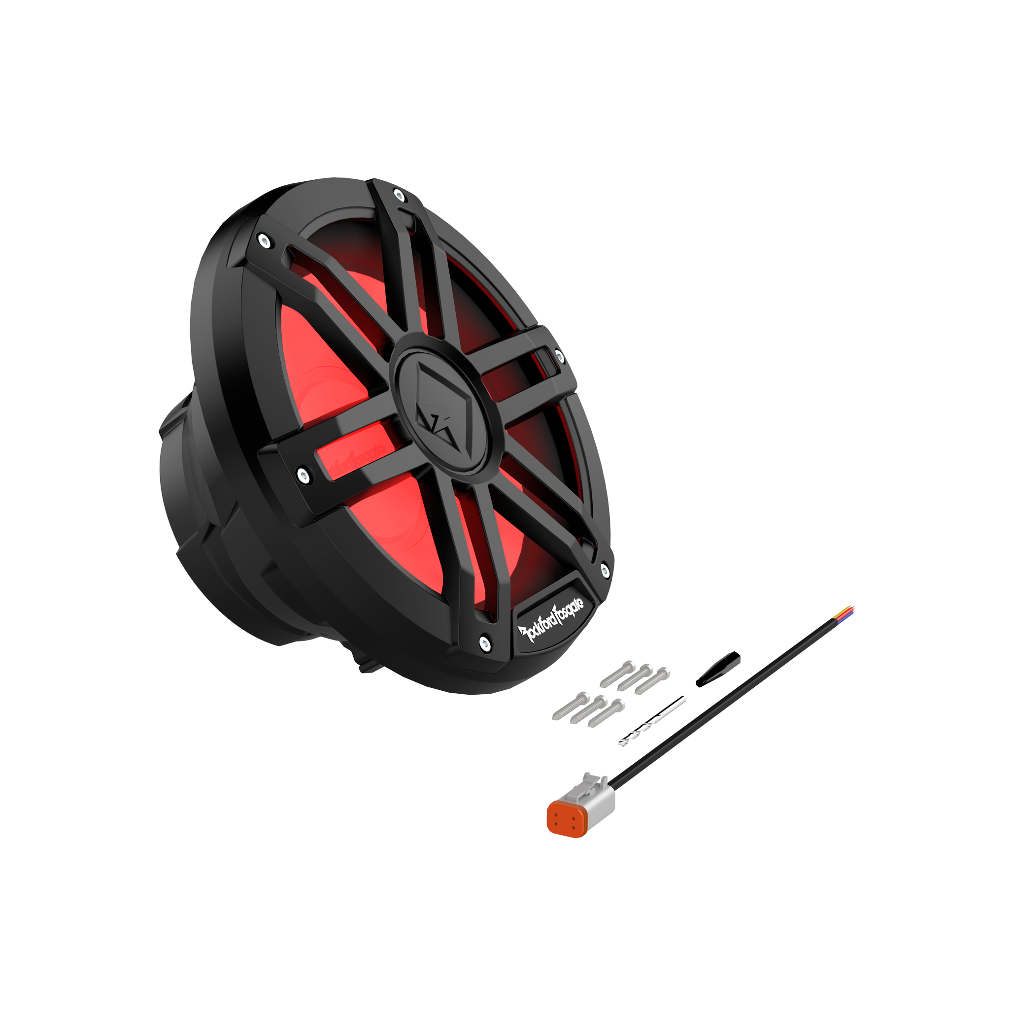 M1D2-10B - M1 10" DVC 2Ohm Color Optix TM Marine Subwoofer - Black - image 2