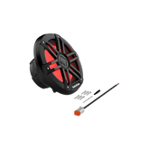 M1 8" DVC 2Ω Color OptixTM Marine Subwoofer - Black