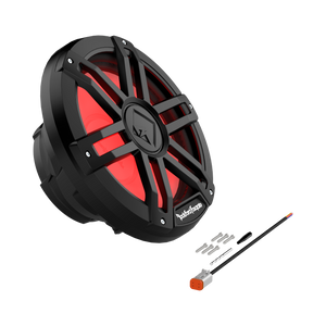 M1D4-12B - M1 12" DVC 4Ohm Color Optix TM Marine Subwoofer - Black - image 5