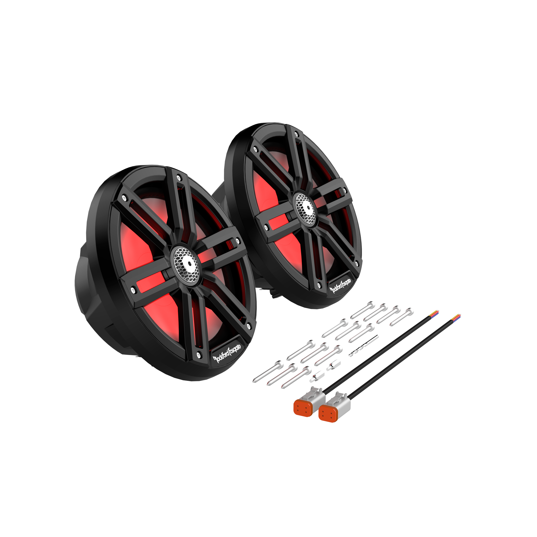 M2-8B - M2 8" Color Optix TM Marine 2-Way Speakers (pr) - Black - image 4