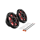 M2 8” Color Optix™ Marine 2-Way Horn Speakers (pr) - Black