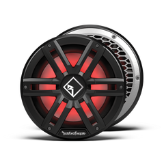 M2 10 DVC 2Ω Color Optix™ Infinite Baffle Marine Subwoofer: Black Gen-2