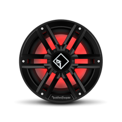 M2 10" DVC 2Ω Color OptixTM Infinite Baffle Marine Subwoofer - Black