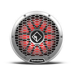 M2 10′′ DVC 4Ω Color Optix™ Sealed Marine Subwoofer: White Gen-2