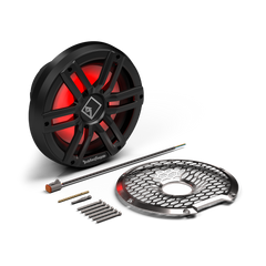 M2 10′′ DVC 4Ω Color Optix™ Infinite Baffle Marine Subwoofer: Black Gen-2