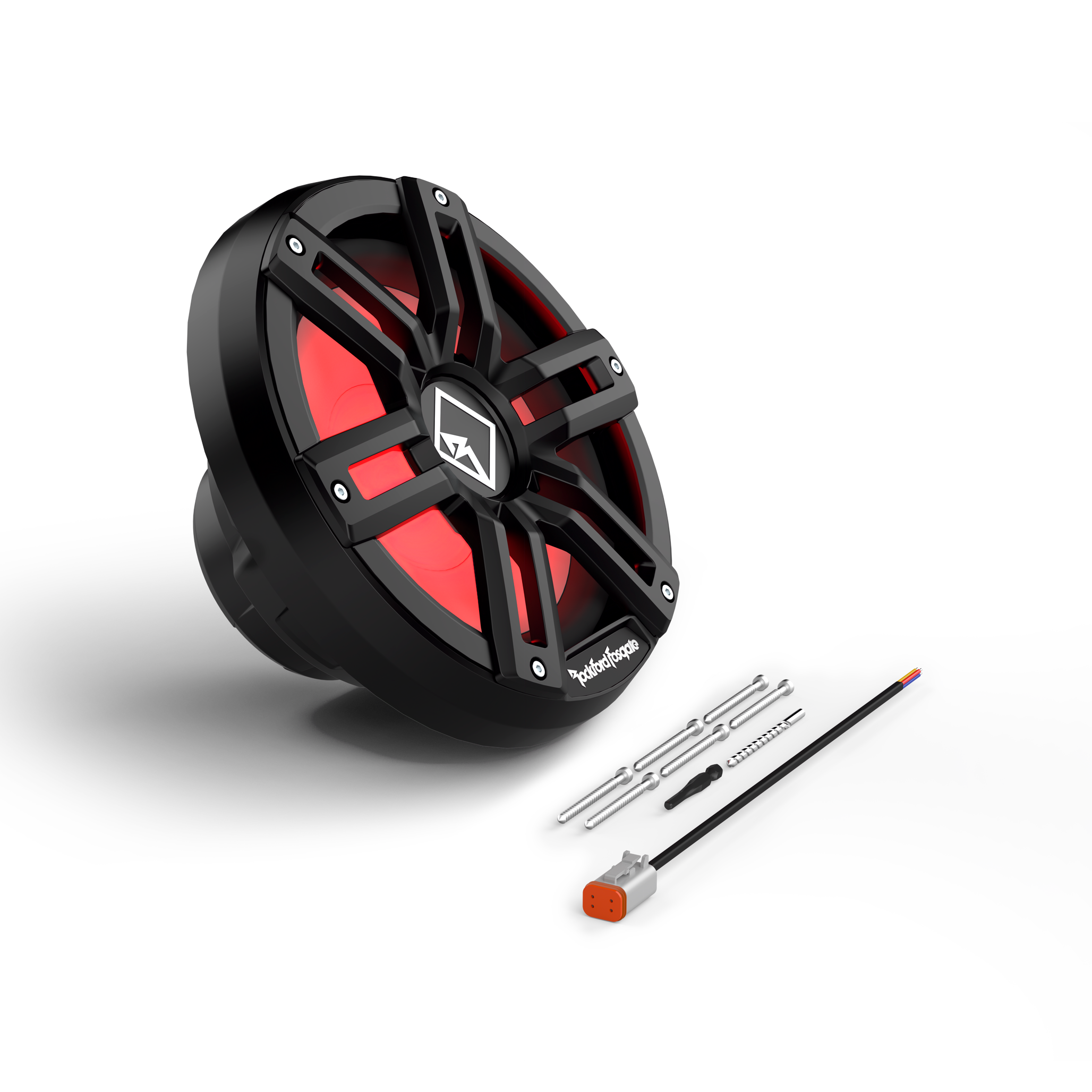 M2 10 DVC 4Ω Color Optix™ Sealed Enclosure Marine Subwoofer - Black