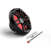 M2 10" DVC 4Ω Color Optix™ Sealed Enclosure Marine Subwoofer - Black