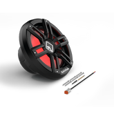 M2 12" DVC 4Ω Color Optix™ Infinite Baffle Marine Subwoofer - Black