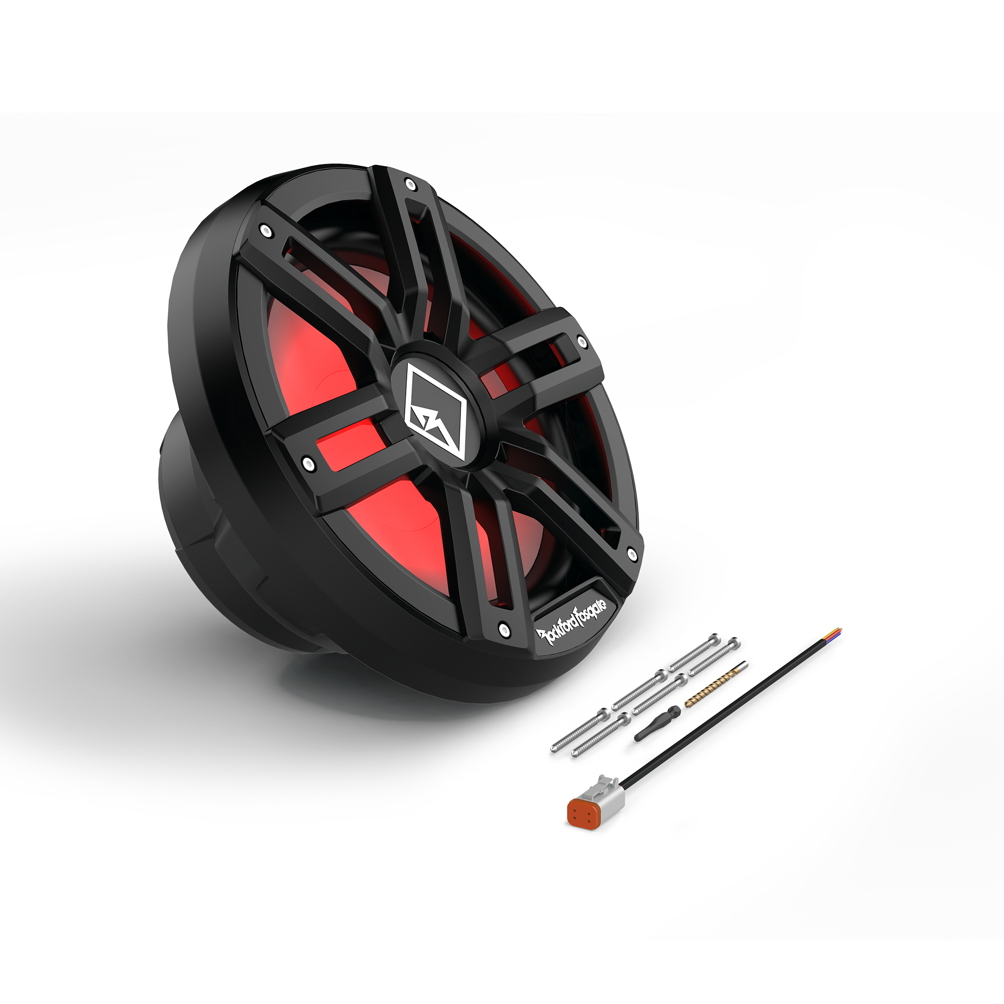 M2 12 DVC 4Ω Color Optix™ Infinite Baffle Marine Subwoofer - Black