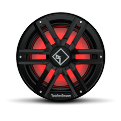 M2 12′′ DVC 4Ω Color Optix™ Sealed Enclosure Marine Subwoofer – Black