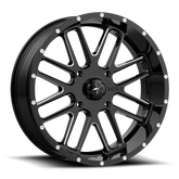 BANDIT UTV - GLOSS BLACK MILLED