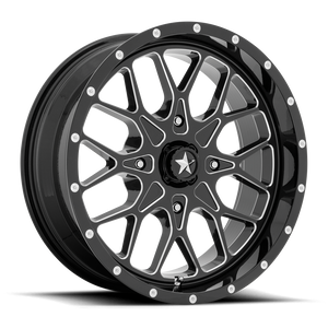 PORTAL UTV - GLOSS BLACK MILLED