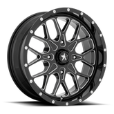 PORTAL UTV - GLOSS BLACK MILLED