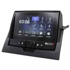 MBQRG2-S7R 500 Watt 7 Speaker Polaris RANGER Audio Roof with 7 Inch LED Source Unit and 45 Inch Light Bar