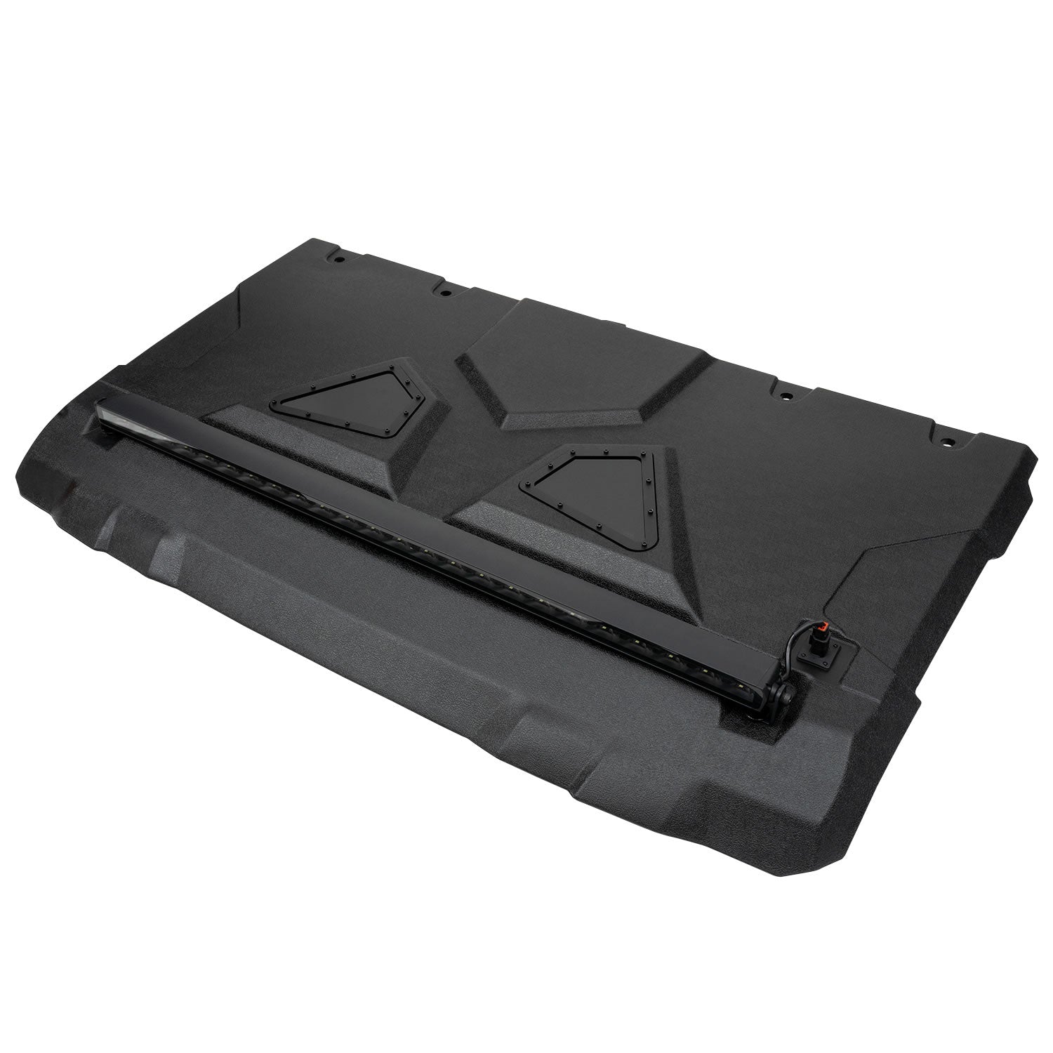 MBQRG2-S7R 500 Watt 7 Speaker Polaris RANGER Audio Roof with 7 Inch LED Source Unit and 45 Inch Light Bar