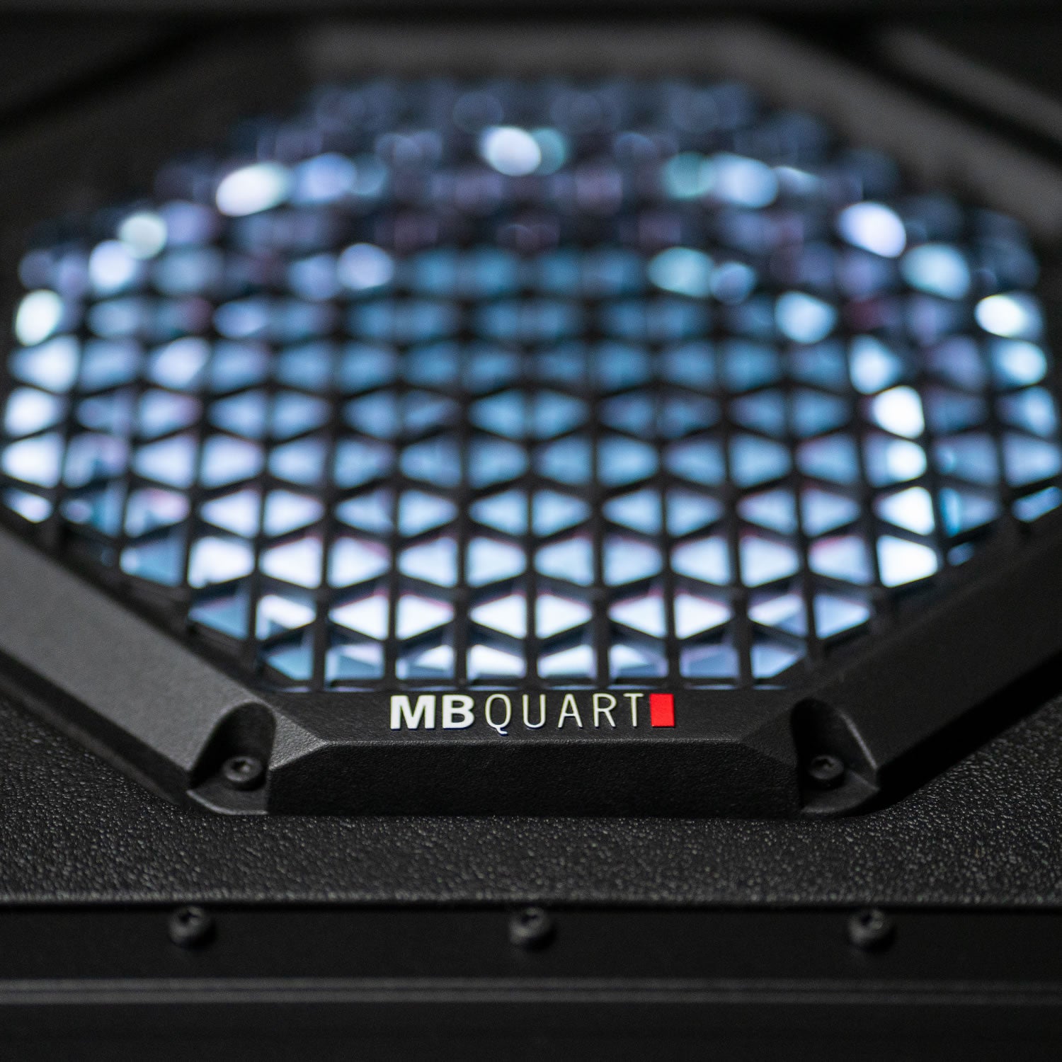 MBQRG2-S7R 500 Watt 7 Speaker Polaris RANGER Audio Roof with 7 Inch LED Source Unit and 45 Inch Light Bar